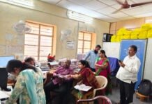 కాల్వ, నీటి పనుల వేగంపై శాంతి శ్రీనివాస్ రెడ్డి ఆదేశాలు.|