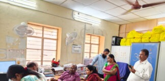 కాల్వ, నీటి పనుల వేగంపై శాంతి శ్రీనివాస్ రెడ్డి ఆదేశాలు.|