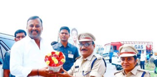 గుంటూరు పర్యటనలో రవాణా శాఖ మంత్రి మండిపల్లి రాంప్రసాద్ రెడ్డి గారు