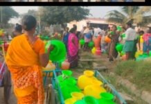కడిమెట్ల గ్రామంలో ఎస్సీ కా కాలనీలో ఉన్న తాగినీటి సమస్య