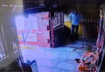 పుంగనూరు: ఆలయంలో చోరీ చేస్తూ సీసీ కెమెరాకు దొరకాడు