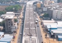 చివరి దశకు చేరుకున్న బాచుపల్లి ఫ్లైఓవర్ పనులు