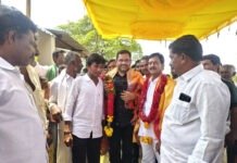 శ్రీ ఎల్లమ్మ తల్లి బోనాలు విందులో పాల్గొన్నా రాజంపే రాజంపేట తెలుగుదేశం పార్టీ అధ్యక్షుడు సుగవాసి ప్రసాద్ బాబు