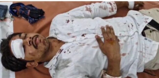 మదనపల్లి రోడ్డు ప్రమాదంలో ముగ్గరికి తీవ్ర గాయాలు.