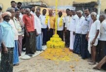 టిడిపి జెండా ఆవిష్కరణ |