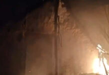 పుంగనూరులో అగ్ని ప్రమాదం