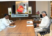 సీఎం చంద్రబాబుతో పి.వి.ఎన్. మాధవ్ భేటీ.