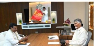 సీఎం చంద్రబాబుతో పి.వి.ఎన్. మాధవ్ భేటీ.