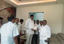 ఎమ్మెల్యే వేగేశనకు మాజీ సైనికుల సదస్సు ఆహ్వానం.