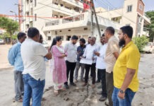 “కిస్తమ్మ ఎన్క్లేవ్లో సమస్యలపై స్పందించిన శాంతి శ్రీనివాస్ రెడ్డి.|
