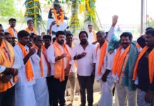 నందవరం మండల పరిధిలోని వాల్మీకి విగ్రహ ప్రతిష్ట కార్యక్రమంలో