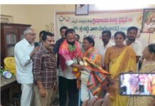 పుంగనూరులో గ్రంధాలయ చైర్మన్ కి ఘన స్వాగతం