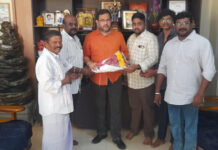 రాజంపేట టిడిపి అధ్యక్షుడు సుగావాసి ప్రసాద్ బాబును కలిసిన కువైట్ ఎన్ఆర్ఐ నాయకులు.