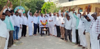 వైయస్సార్ కాంగ్రెస్ పార్టీ నాయకులు ఎర్రకోట రాజీవ్ రెడ్డి ఆధ్వర్యంలో