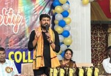 వాగ్దేవి డిగ్రీ కాలశాల లో 14 వ డివిజన్ కార్పొరేటర్ : తూముల నరేష్