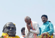 బాబాసాహెబ్ ఆశయ సాధనే లక్ష్యం: మాజీ ఎమ్మెల్యే నడిపెల్లి దివాకర్ రావు