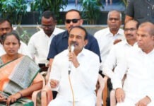 శామీర్పేట ప్రెస్ మీట్లో ఈటల రాజేందర్ ఘాటు వ్యాఖ్యలు.|