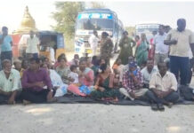 పుంగనూరు: జాతీయ రహదారిపై స్థానికుల నిరసన