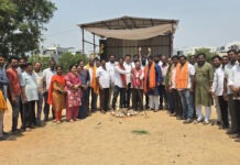 గంగా అవెన్యూలో ₹24 లక్షల కాంపౌండ్ వాల్ శంకుస్థాపన.