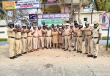 ప్రజలకు హెల్మెట్ పై అవగాహన బైక్ ర్యాలీ