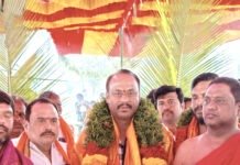 శ్రీ సీతారామ స్వామి విగ్రహ ప్రతిష్ట కార్యక్రమంలో పాల్గొన్న మండిపల్లి లక్ష్మీ ప్రసాద్ రెడ్డి గారు