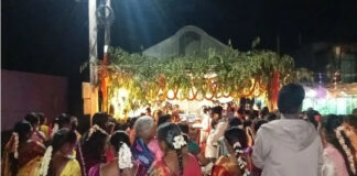 పుంగునూరు నియోజకవర్గ:చౌడేపల్లిలో గంగమ్మ జాతర దీపాల వెలుగుల్లో ఆధ్యాత్మిక శోభ