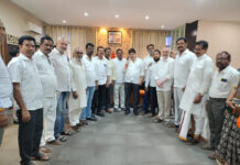 New BJP State Leaders Meet Chief in Hyderabad.|