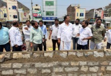 రాయచోటి పట్టణంలో నూతన పార్కు పనులను పరిశీలించిన మంత్రి మండిపల్లి రాంప్రసాద్ రెడ్డి గారు