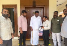 సెల్ఫ్ ఎన్యుమరేషన్ ప్రారంభించిన మంత్రి మండిపల్లి రాంప్రసాద్ రెడ్డి