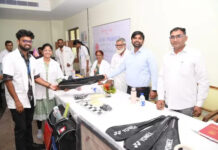 హాజీపూర్ ఒత్తిడిని జయించడానికి క్రీడలు సాధన చేయాలి