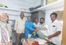 పూర్వ విద్యార్థుల ఆధ్వర్యంలో ఉచిత వైద్య శిబిరం