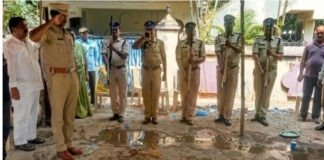 కానిస్టేబుల్ రంగారావుకు అధికార లాంఛనాలతో తుది వీడ్కోలు.