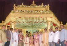 పెంటయ్య గౌడ్ గారి మేనకోడలు వివాహానికి హాజరైన