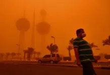 Orange Alert: Dust Storms and Haze Grip the Capital