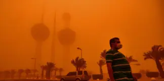 Orange Alert: Dust Storms and Haze Grip the Capital