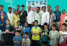 మంచిర్యాల్: ముగిసిన ఉమ్మడి జిల్లాల బ్యాడ్మింటన్ ఛాంపియన్షిప్ పోటీలు