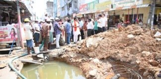 మార్వాడి గల్లీలో ఎమ్మెల్యే పర్యటన