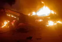 All 16 Saved as Bengaluru-Bound Bus Catches Fire