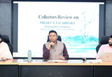 జలధార పనులు యుద్ధ ప్రాతిపదికన పూర్తి చేయాలి: కలెక్టర్.