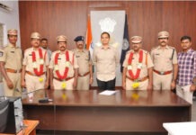 రాయచోటి: భావోద్వేగాల నడుమ ముగ్గురు ఏఎస్ఐల పదవీ విరమణ – ఎస్పీ.