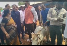 కేంద్ర జౌళి శాఖ మంత్రి గిరిరాజ్ సింగ్ ఏపీ పర్యటన