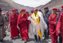 High-Altitude Irrigation Canal Inaugurated at 14,000 Feet