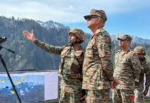 Border Vigil Tightened: White Knight Corps Reviews Security in Poonch-Rajouri