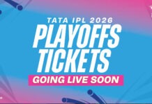 TATA IPL 2026 Playoff Ticket Madness Begins