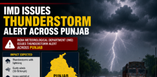 IMD Issues Thunderstorm Alert Across Punjab|