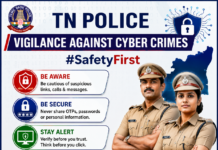 TN Police Vigilance Against Cyber CrimesSafetyFirst|
