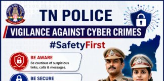 TN Police Vigilance Against Cyber CrimesSafetyFirst|
