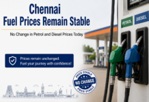 Chennai Fuel Prices Remain Stable|