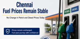 Chennai Fuel Prices Remain Stable|