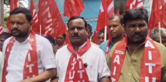 కార్మికులకు ఏం చేశారని విజయోత్సవాలు?: సాంబశివ.|